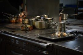 Shooting cuisine restaurant étoilé - Cédric Burtin - Bourgogne