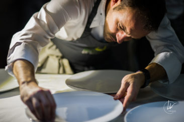 Shooting cuisine restaurant étoilé - Cédric Burtin - Bourgogne