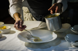 Shooting cuisine restaurant étoilé - Cédric Burtin - Bourgogne