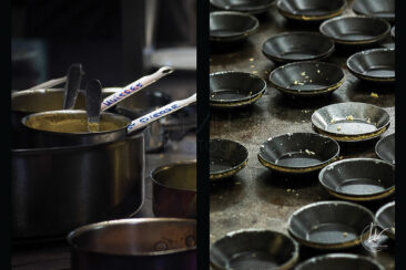 Photographe culinaire bourgogne / restaurant l'Amaryllis Cédric Burtin