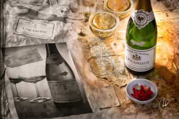 Photographe culinaire et vin bourgogne / Accord mets et vins pour la maison Louis Picamelot crémant de Bourgogne