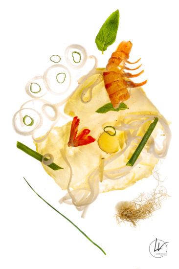 Photographe culinaire - Art à déguster - Wok de crevettes N° 3 - Bourgogne