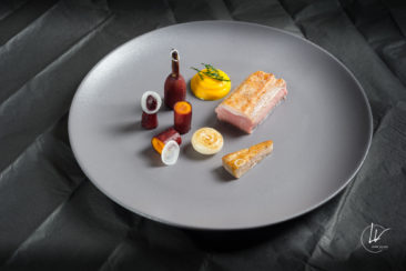 Photographe culinaire bourgogne / restaurant l'Amaryllis Cédric Burtin