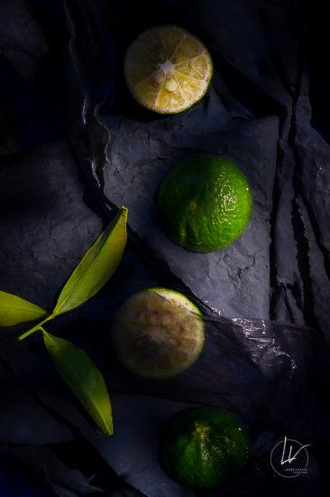 Recherche personnelle - photographie culinaire citron vert