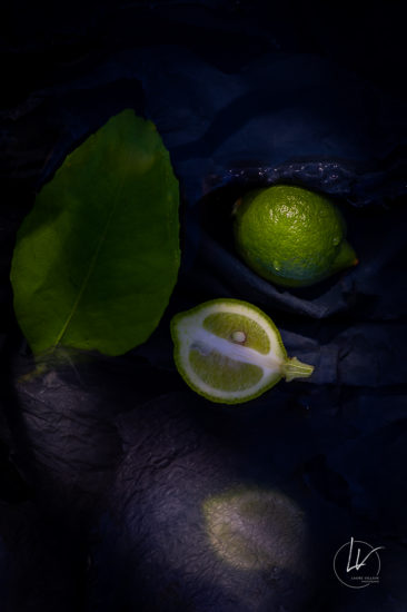 Recherche personnelle - photographie culinaire citron vert