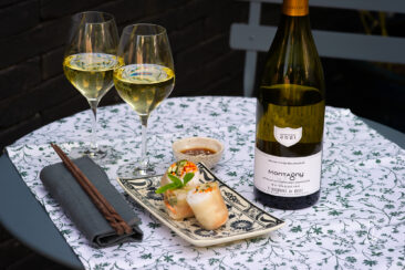 Ambiances bouteilles & accords mets et vins : un shooting pour Millebuis