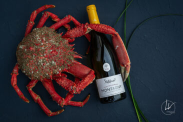 Ambiances bouteilles & accords mets et vins : un shooting pour Millebuis