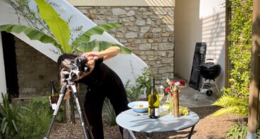 Ambiances bouteilles & accords mets et vins : un shooting pour Millebuis