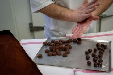 Photographe culinaire - reportage métier chocolatier Allex Chalon-sur-Saône