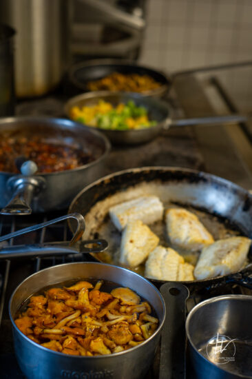 Shooting culinaire restaurant été