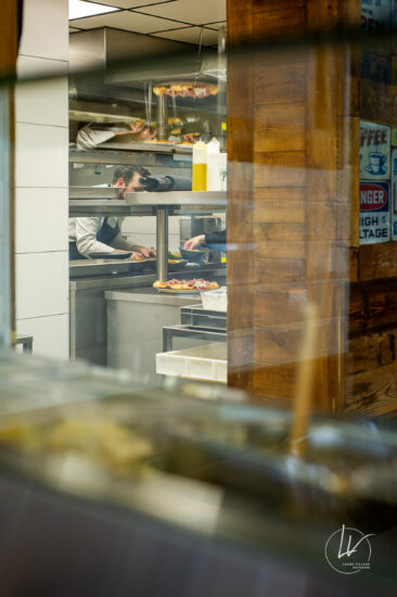 Photographe culinaire Lyon - Restaurant Dell'Anima - en cuisine