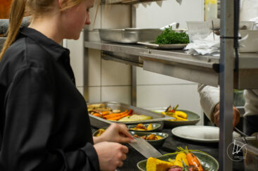 Photographe culinaire Lyon - Restaurant Dell'Anima - en cuisine