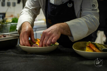 Photographe culinaire Lyon - Restaurant Dell'Anima - en cuisine
