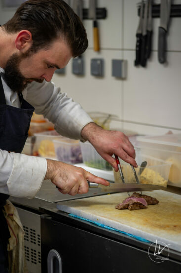Photographe culinaire Lyon - Restaurant Dell'Anima - en cuisine