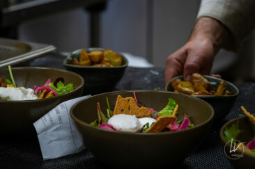Photographe culinaire Lyon - Restaurant Dell'Anima - en cuisine