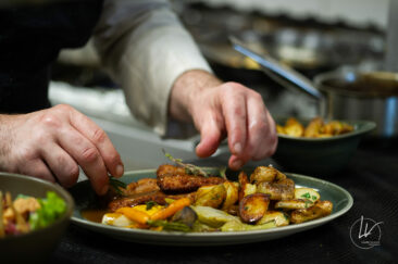 Photographe culinaire Lyon - Restaurant Dell'Anima - en cuisine