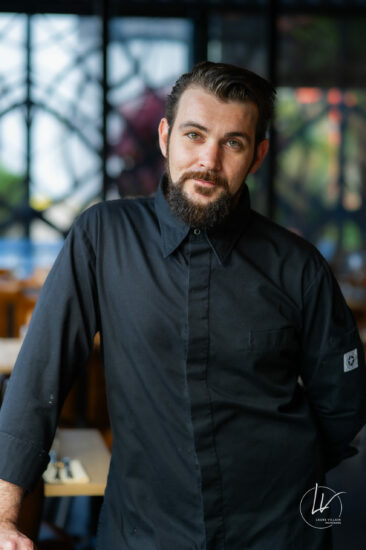 Photographe culinaire Lyon - Restaurant Dell'Anima - Portrait de chef