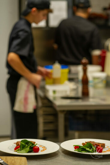 Shooting culinaire restaurant hiver