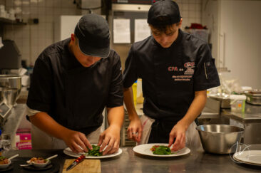Shooting culinaire restaurant hiver