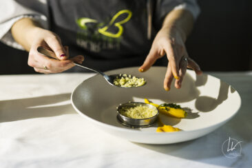 Photographe culinaire - Reportage en cuisine dîner gastronomique - Cédric Burtin et Fréderic Doucet