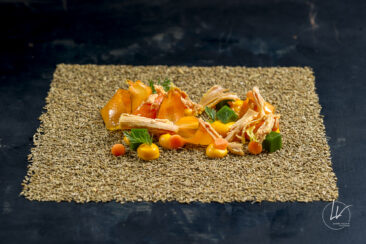 Shooting cuisine restaurant étoilé - Cédric Burtin - Bourgogne