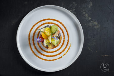 Shooting cuisine restaurant étoilé - Cédric Burtin - Bourgogne