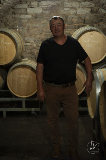 Shooting photo Domaine Barolet Pernot - photographe vin Bourgogne
