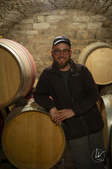 Shooting photo Domaine Barolet Pernot - photographe vin Bourgogne